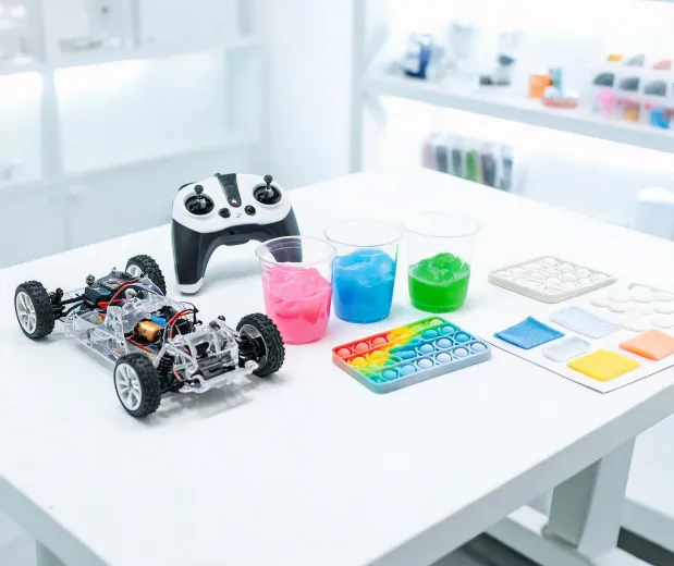 Axial toy testing table